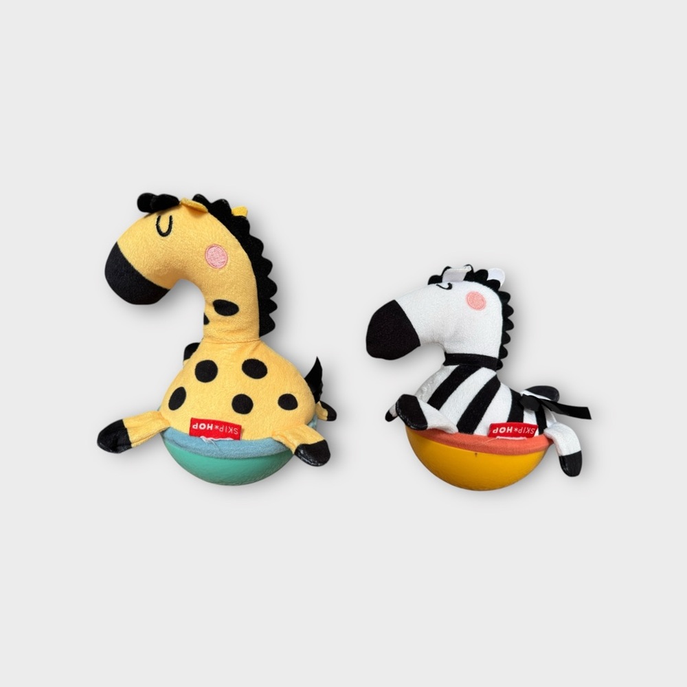 Colorful Tummy Time Rolling Animal Toys - Picture 2 of 3